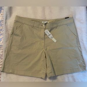 White House Black Market Khaki Shorts
